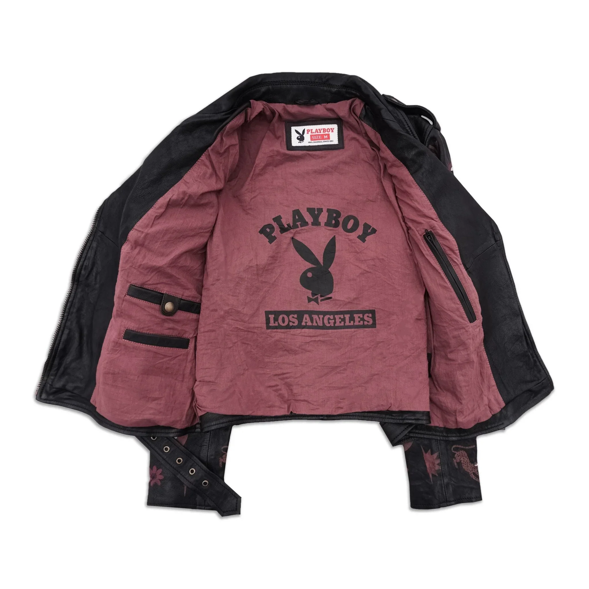 Playboy Becker Women's Leather Jacket - Image 4