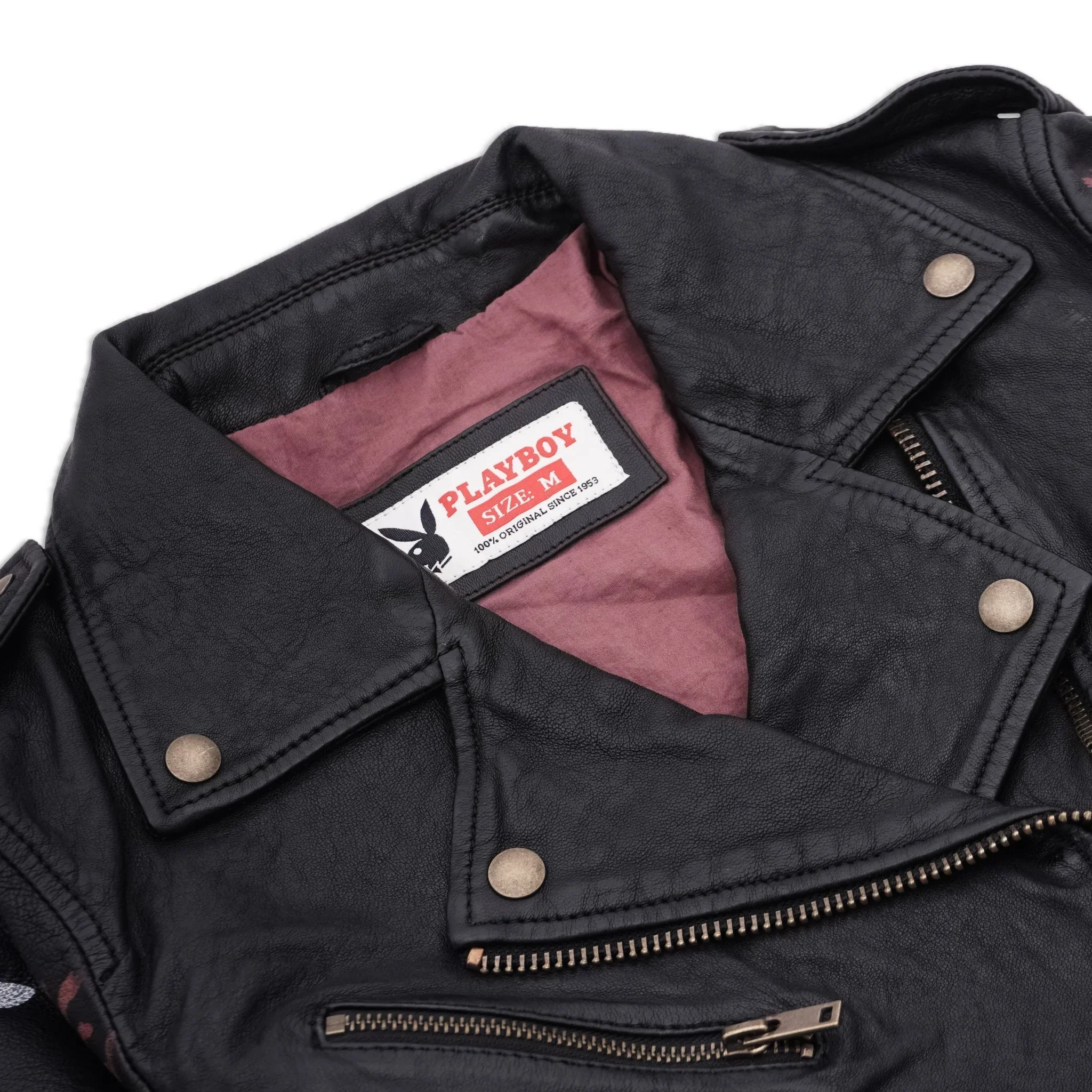 Playboy Becker Women's Leather Jacket - Image 5