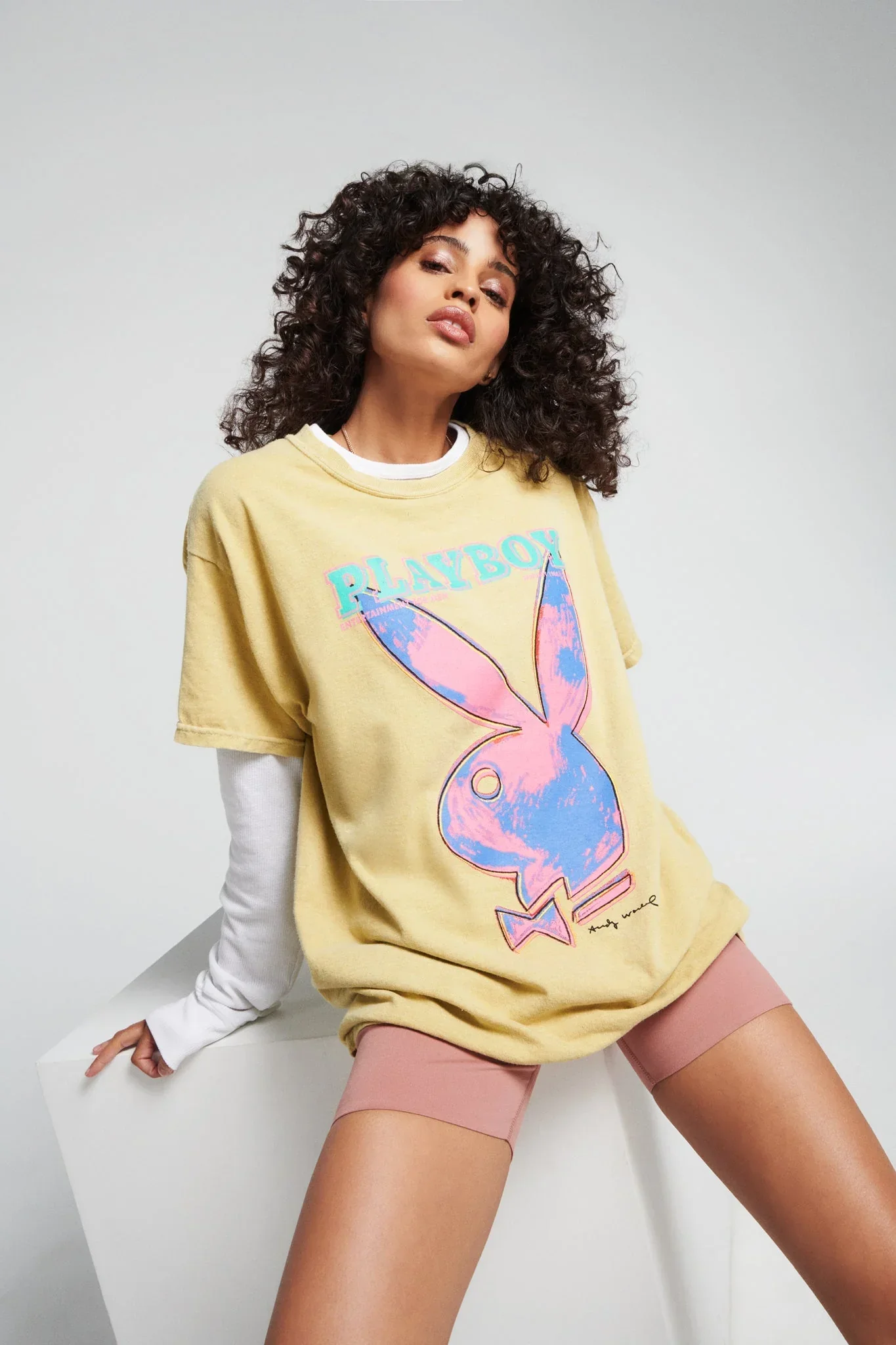 Playboy January 1986 PLAYBOY Pop Art Cover T-Shirt - Image 5