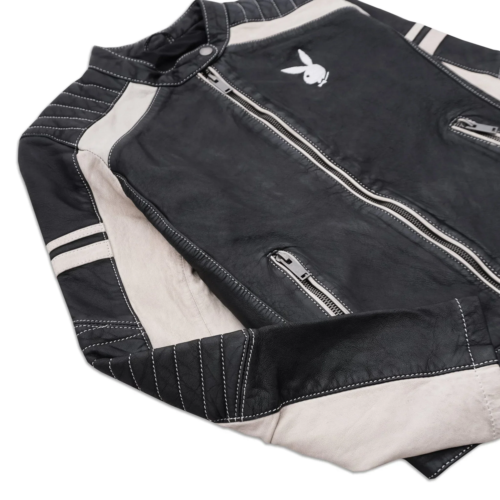 Playboy Jolya Women's Leather Jacket - Image 7