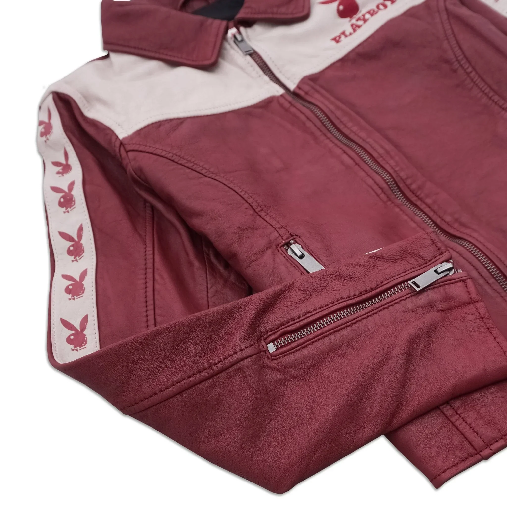 Playboy Kristen Women's Leather Jacket - Image 3