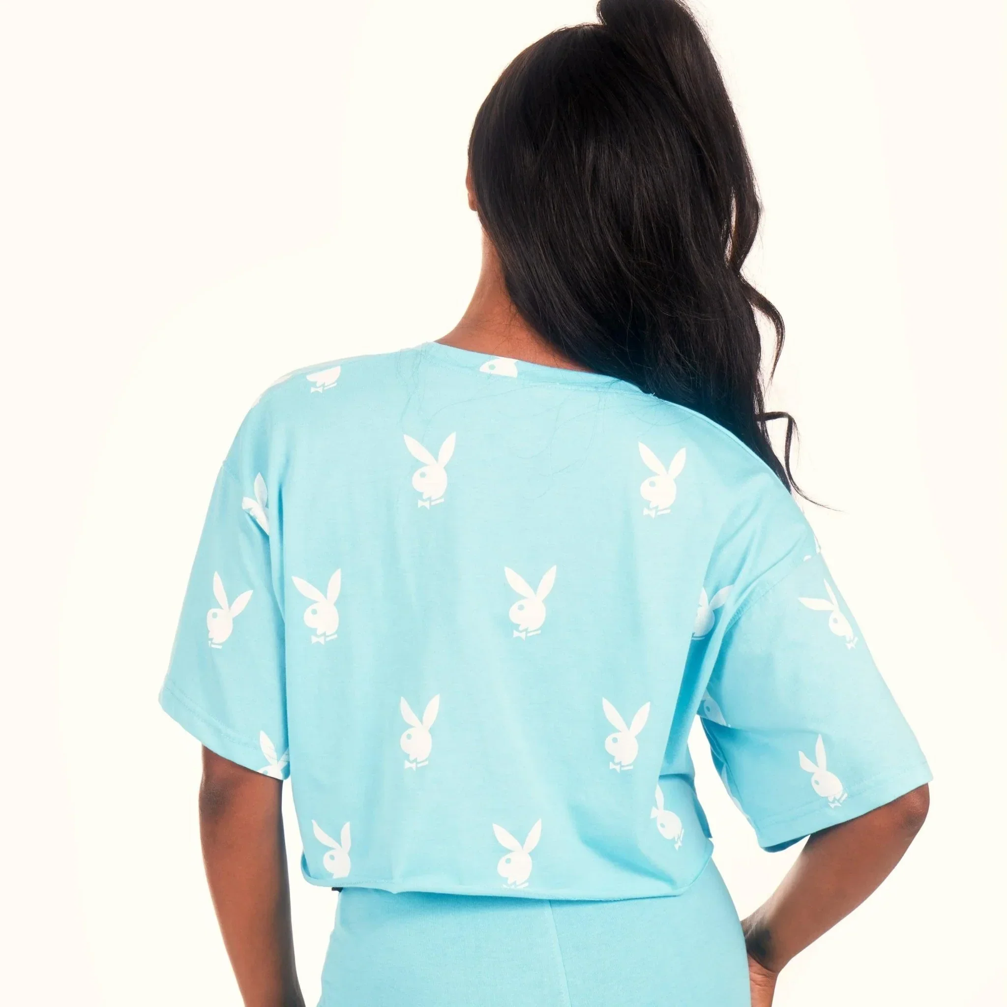 Playboy Logo Cropped T-Shirt - Image 6