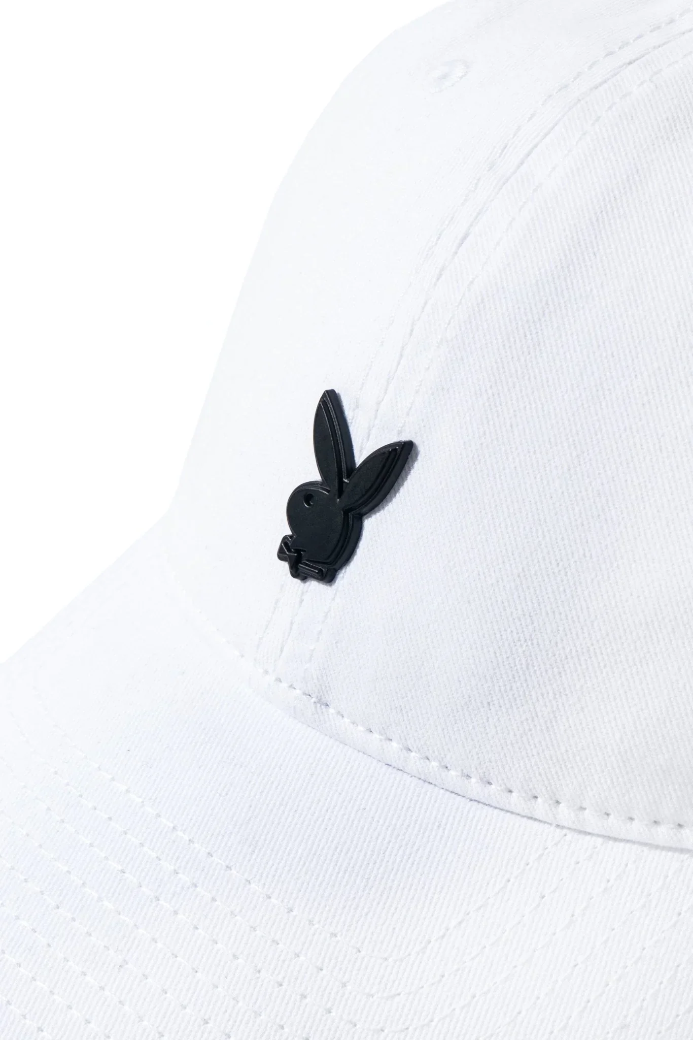 Playboy Metal Rabbit Head Pin Dad Hat - Image 5