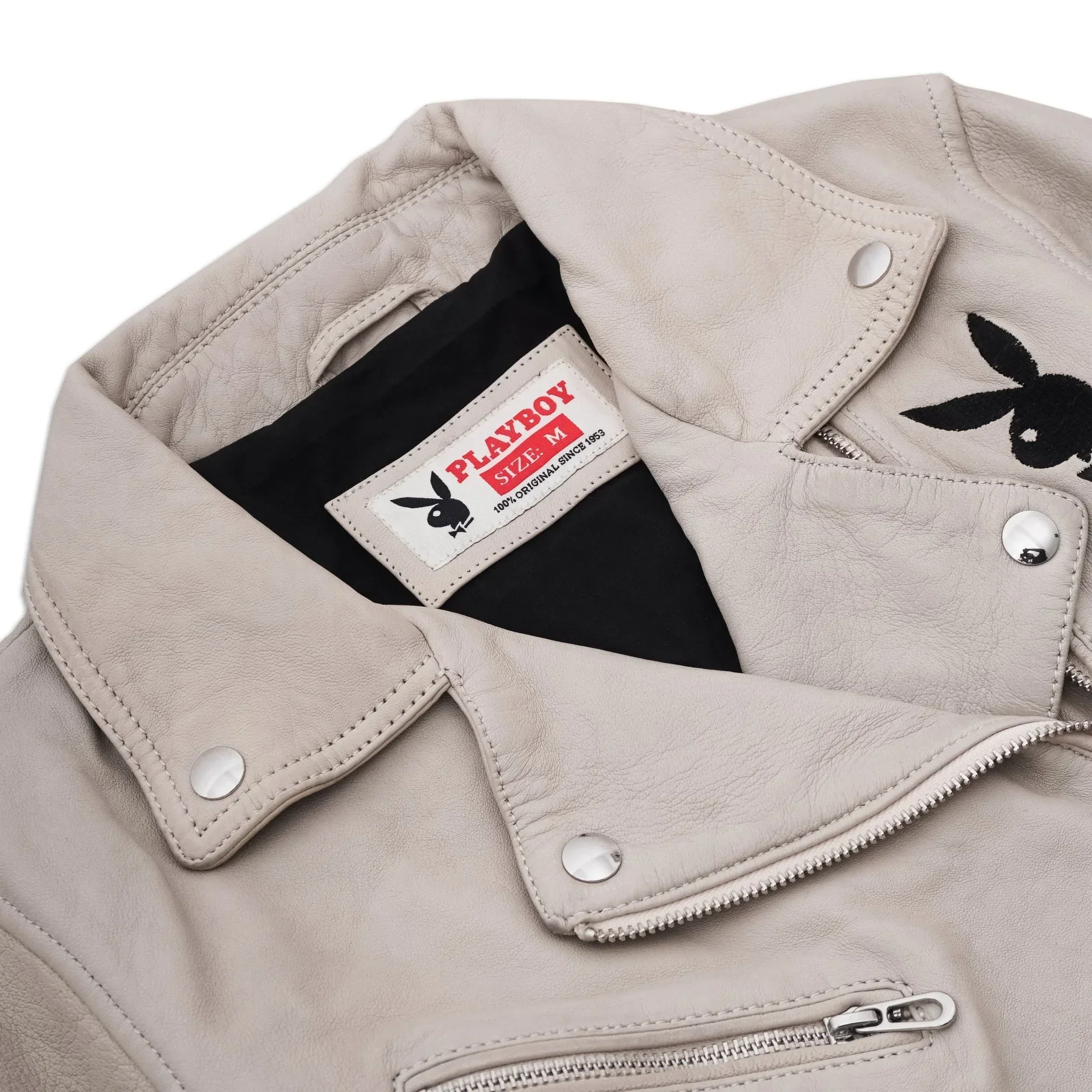 Playboy Olympe Women's Leather Jacket - Image 14