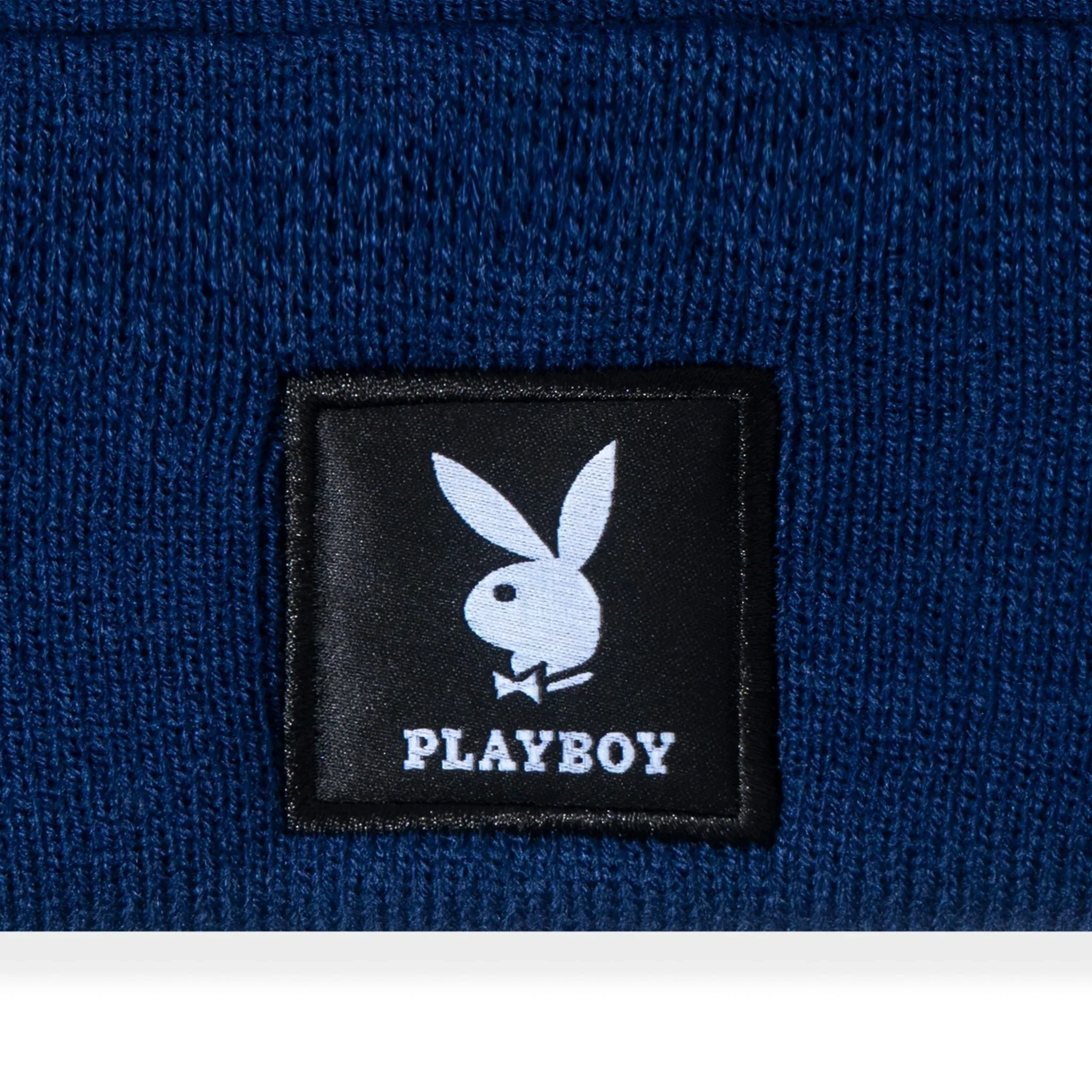 Playboy Knit Beanie with Logo Patch - Image 5