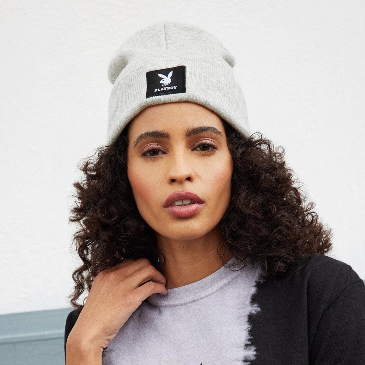 Playboy Knit Beanie with Logo Patch - Image 7