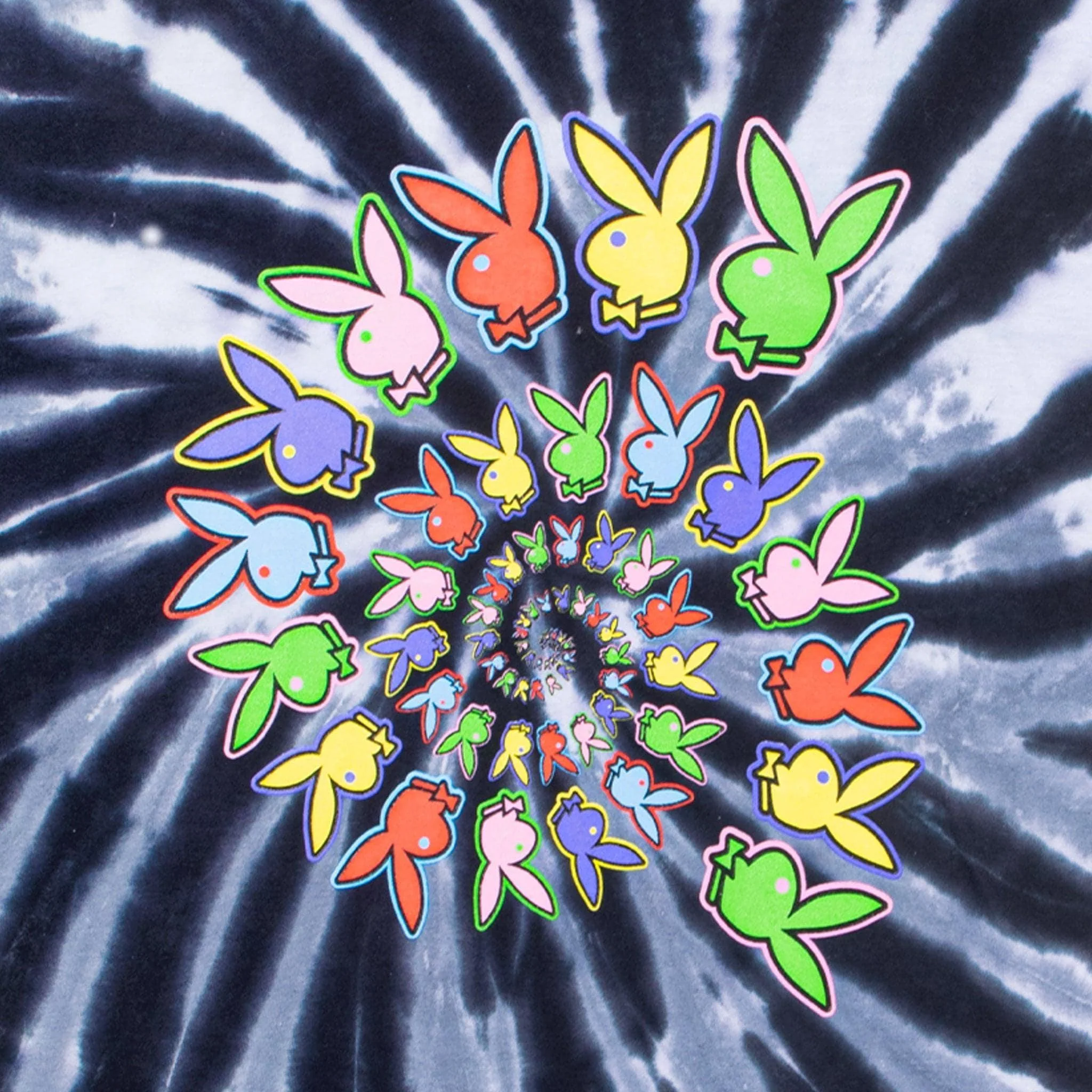 Playboy x Color Bars Spiral Tie-Dye T-Shirt - Image 9